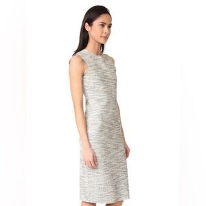 THEORY Eano Branson salt & pepper sheath dress. Body con w/ stretch. Like new.